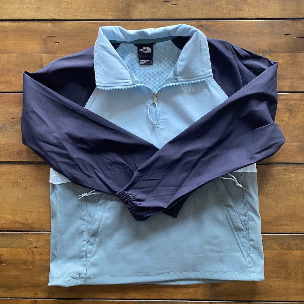 Women's Small The North Face Anorak Quarter Zip Pullover